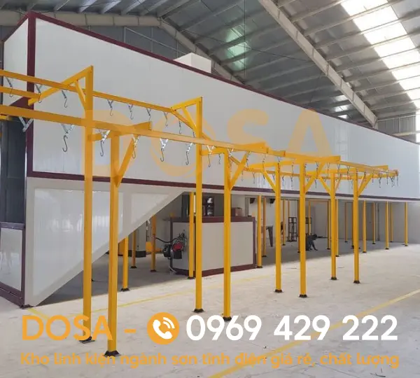 Top 5 xưởng lắp đặt lò sơn tĩnh điện tại Đà Nẵng tận tâm