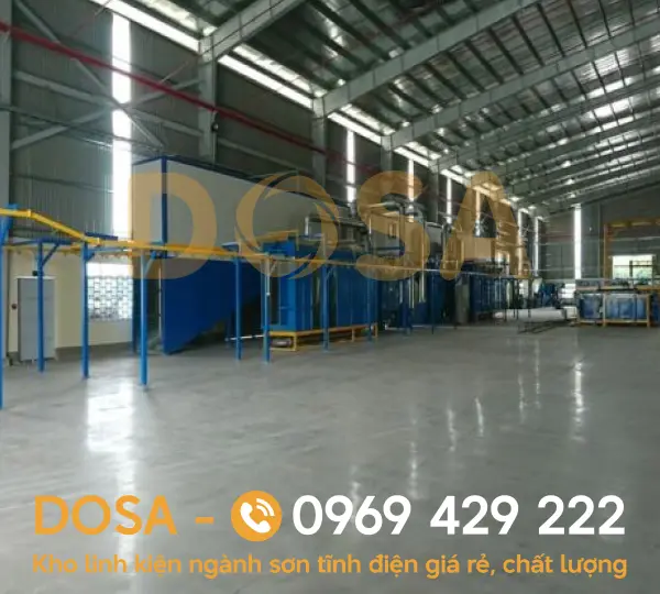 Top 5 xưởng lắp đặt lò sơn tĩnh điện tại Đà Nẵng tận tâm