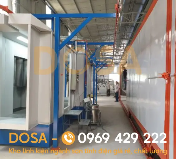 Top 5 xưởng lắp đặt lò sơn tĩnh điện tại Quảng Nam uy tín