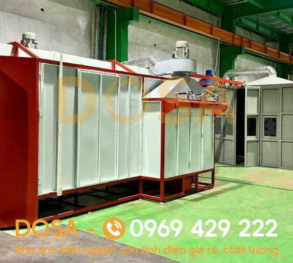 Lắp đặt lò sơn tĩnh điện tại Khánh Hoà, Ninh Thuận uy tín