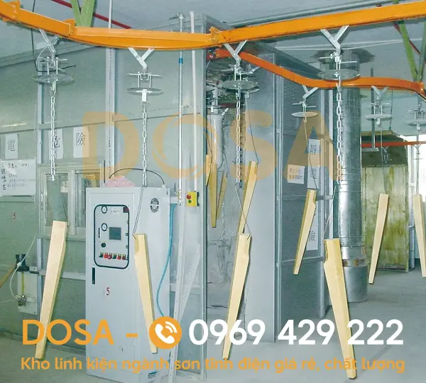 Lắp đặt lò sơn tĩnh điện tại Khánh Hoà, Ninh Thuận uy tín