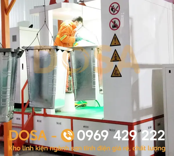 Báo giá dịch vụ lắp đặt lò sơn tĩnh điện tại Lâm Đồng 2026