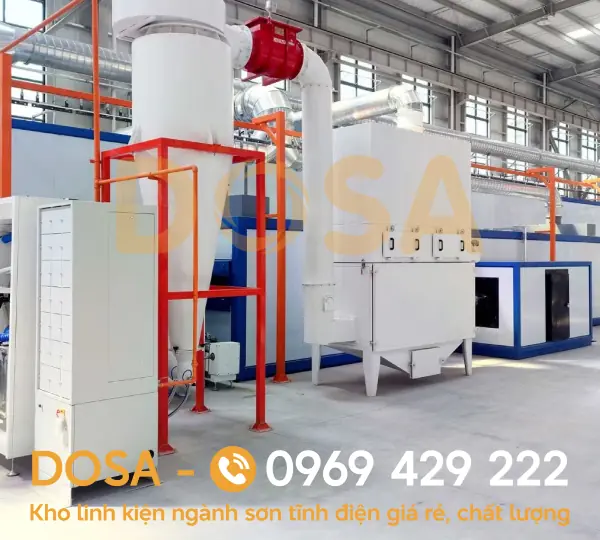 Báo giá lắp đặt lò sơn tĩnh điện tại An Giang, Kiên Giang 2026