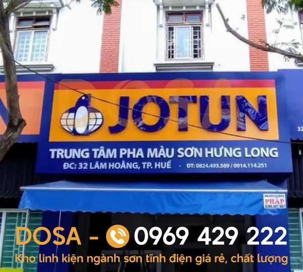 6 công ty bột sơn tĩnh điện Jotun tại Thừa Thiên Huế uy tín