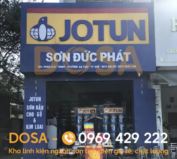 6 công ty bột sơn tĩnh điện Jotun tại Thừa Thiên Huế uy tín