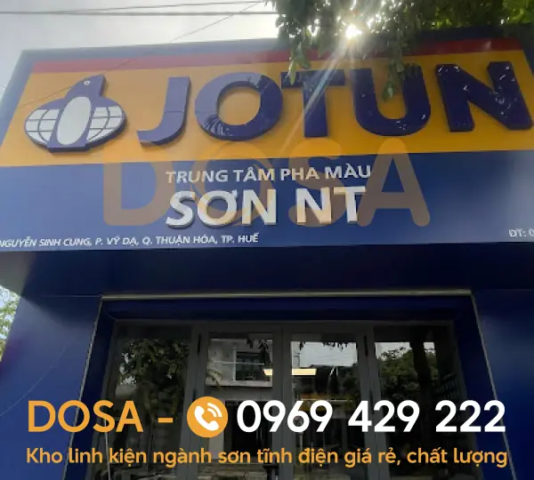 6 công ty bột sơn tĩnh điện Jotun tại Thừa Thiên Huế uy tín