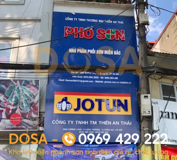 Top 5 công ty bột sơn tĩnh điện Jotun tại Hà Nội chính hãng