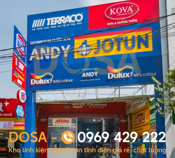 Top 5 đơn vị bán bột sơn tĩnh điện Jotun tại Cần Thơ uy tín