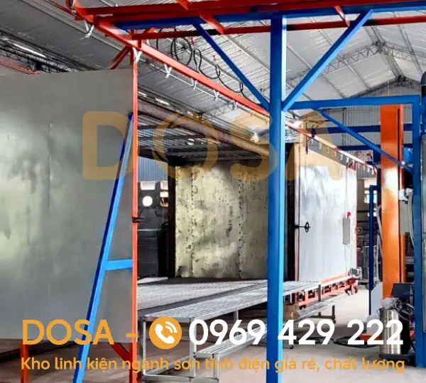Top 9 xưởng gia công sơn tĩnh điện tại Hà Nội chuyên nghiệp