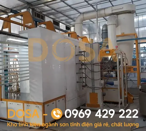 Báo giá lắp đặt dây chuyền sơn tĩnh điện mới nhất 2026