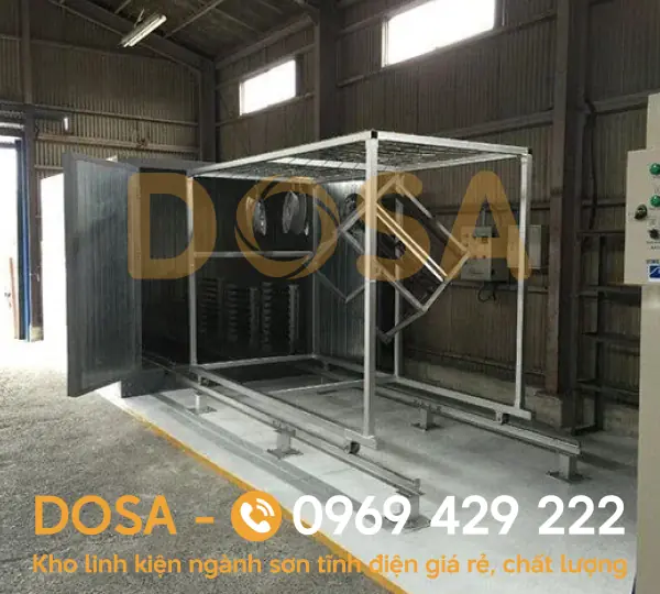 Dây chuyền sơn tĩnh điện thủ công hiệu suất cao, giá ưu đãi