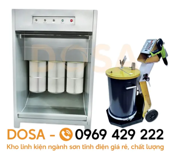 Hệ thống dây chuyền sơn tĩnh điện mini giá cạnh tranh