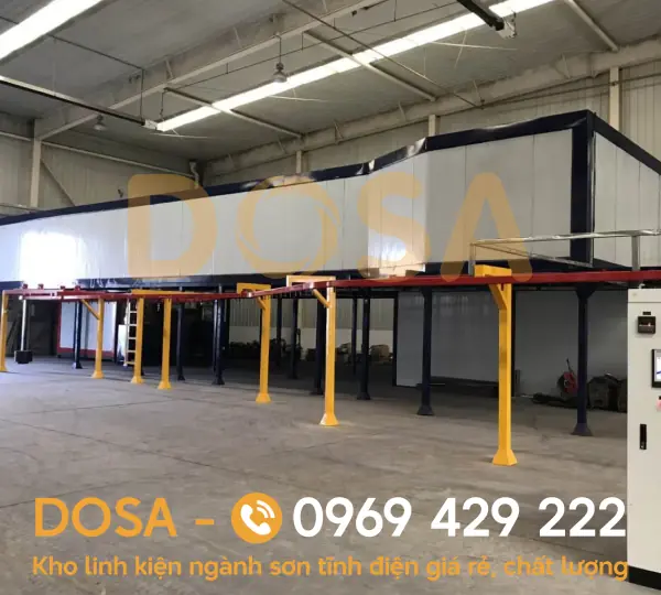 Đơn vị bán dây chuyền sơn tĩnh điện hỗ trợ kỹ thuật tận nơi