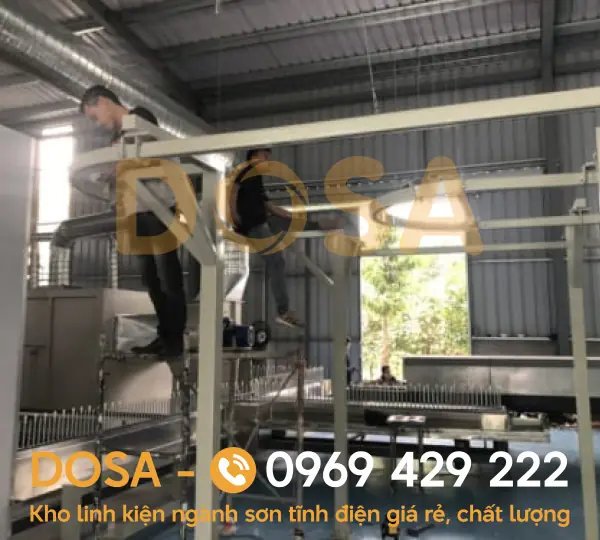 Báo giá lò sơn tĩnh điện chuyên nghiệp mới nhất hiện nay