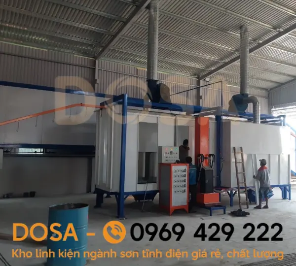 Báo giá lò sơn tĩnh điện chuyên nghiệp mới nhất hiện nay