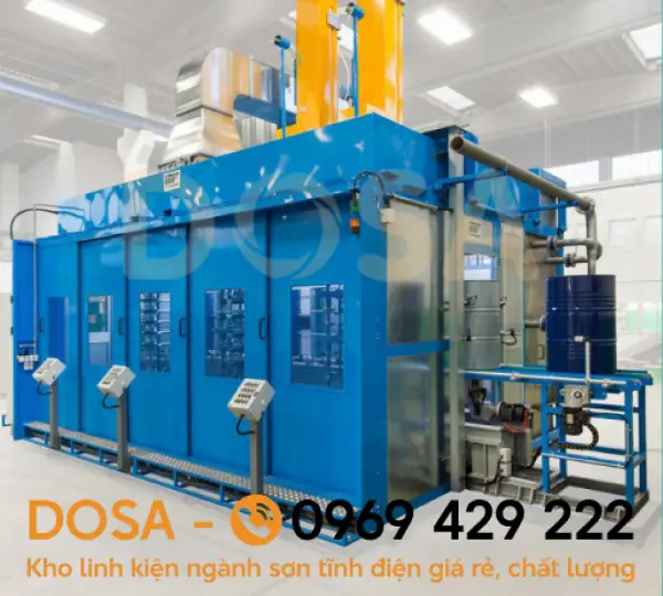Chuyên bán hệ thống sơn tĩnh điện hiện đại, giá cạnh tranh
