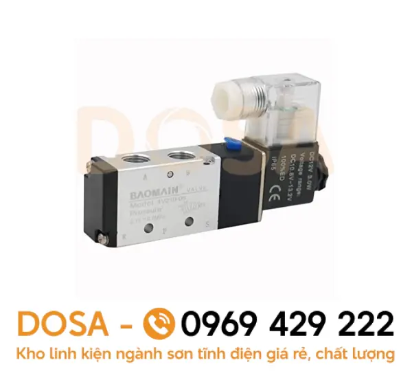 Van điện từ khí nén là gì? Nguyên lý hoạt động & ứng dụng