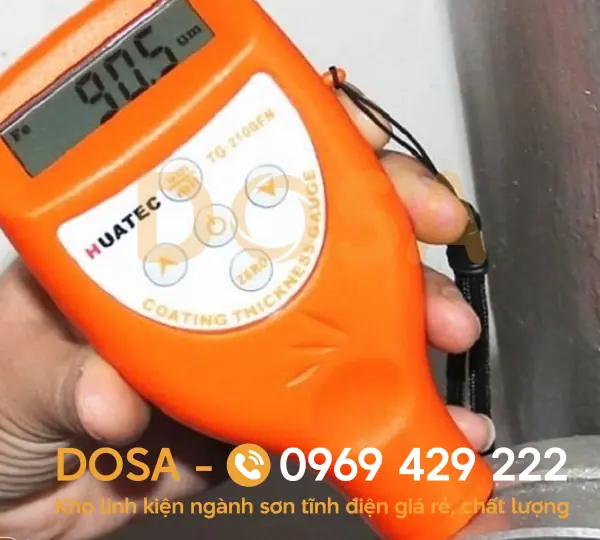 Tiêu chuẩn độ dày của lớp sơn tĩnh điện và cách đo chính xác