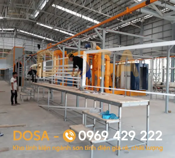 Top 5 xưởng gia công sơn tĩnh điện Đà Nẵng, Quảng Nam uy tín hiện nay