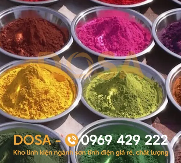 Nguyên liệu sản xuất bột sơn tĩnh điện & Quy trình sản xuất