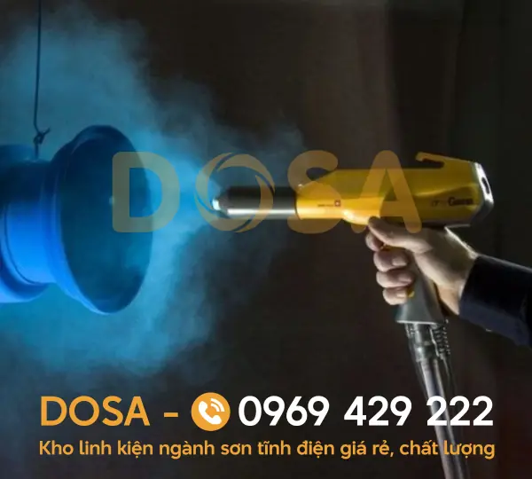 Cấu tạo súng phun sơn tĩnh điện & cách sử dụng hiệu quả