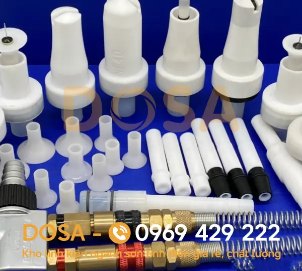 Cấu tạo súng phun sơn tĩnh điện & cách sử dụng hiệu quả