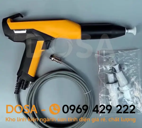 Cấu tạo súng phun sơn tĩnh điện & cách sử dụng hiệu quả
