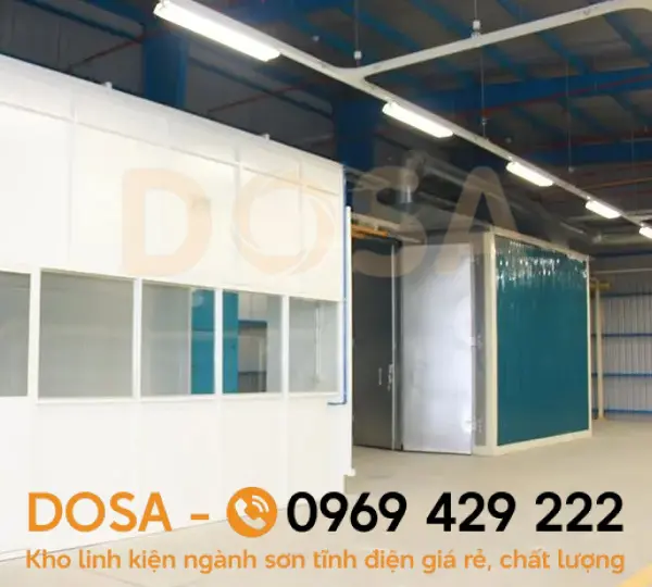 Dịch vụ tư vấn lắp đặt lò sơn thủ công chuyên nghiệp tại DoSa