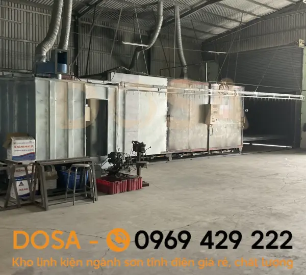Dịch vụ tư vấn lắp đặt lò sơn thủ công chuyên nghiệp tại DoSa