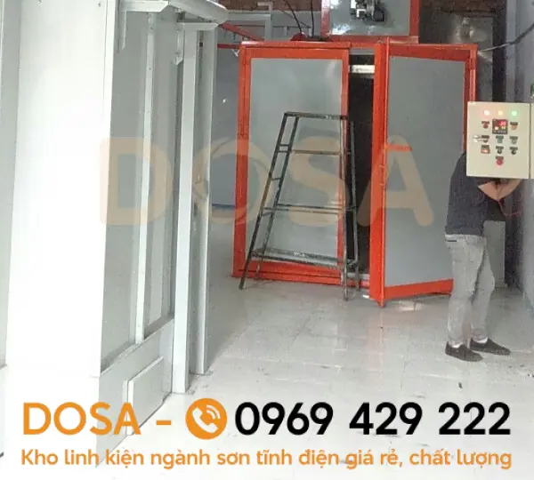 Dịch vụ tư vấn lắp đặt lò sơn thủ công chuyên nghiệp tại DoSa