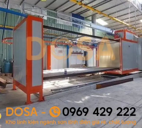 Dịch vụ tư vấn lắp đặt lò sơn bán tự động uy tín, giá rẻ
