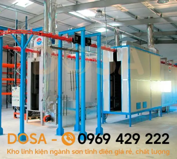 Dịch vụ tư vấn lắp đặt lò sơn tự động chuyên nghiệp, giá rẻ