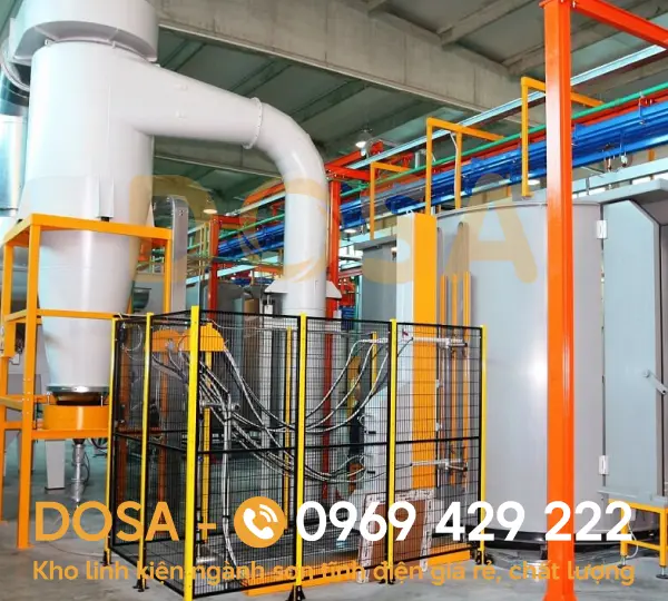 Dịch vụ tư vấn lắp đặt lò sơn tự động chuyên nghiệp, giá rẻ
