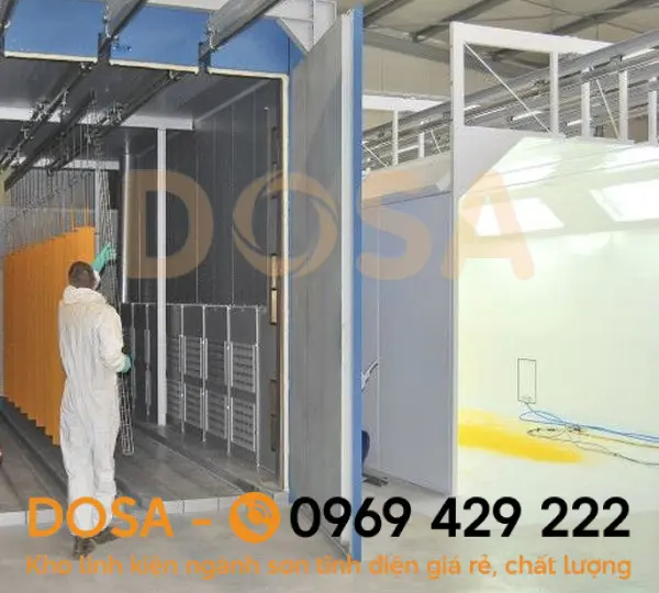 Dịch vụ sửa chữa lò sơn tĩnh điện chuyên nghiệp, giá rẻ nhất