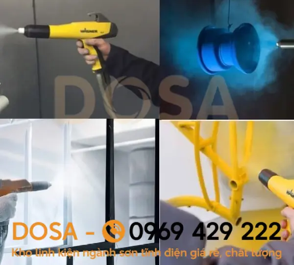 Đại lý súng sơn tĩnh điện Wagner tại Phú Thọ chính hãng