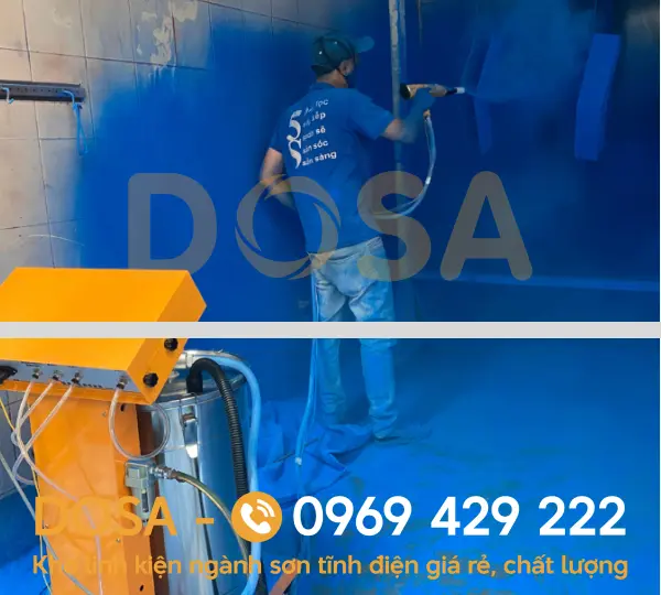 Cửa hàng súng sơn tĩnh điện Wagner tại Điện Biên giá rẻ